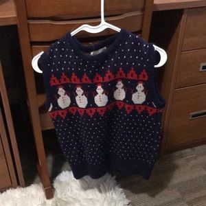 Christmas vest snowmen winter​